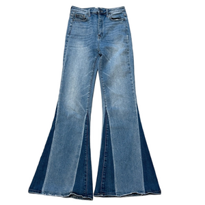 Cello high rise flair leg jeans sz 7